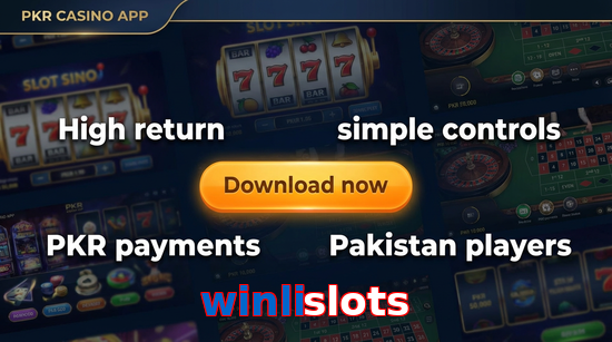 Main screen of Winlislots gamedownload page for PK players